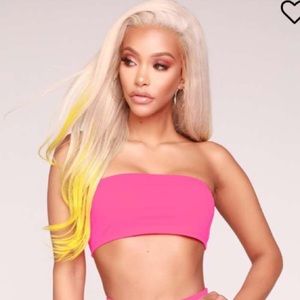 Neon Pink Tube Top!